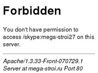 403 Forbidden
